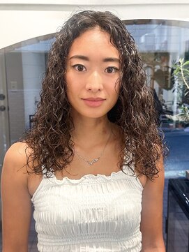 ラレイ ハラジュク(Lalei harajuku) 【白石】ハードスパイラルパーマ/レディースパーマ