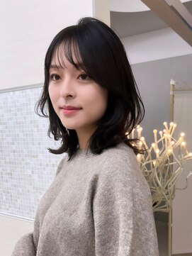 アンフィニー 銀座(ANFINI) 大人可愛い/レイヤーカット/前髪/顔まわり/20代/30代/銀座