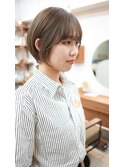 １０代２０代３０代小顔ショート大阪ショートボブ透明感カラー