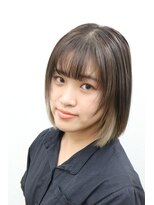 ヒマル 学芸大学(Himaru)&nbsp;切りっぱなしボブ/インナージルホワイト