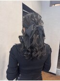 お呼ばれアレンジ◎ハーフアップ《 yuu 》