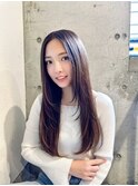 美髪矯正×艶髪ロング