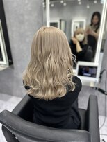 シーエスメイドバイシャチュー 栄店(CS made by SHACHU)&nbsp;ホワイトベージュ/似合わせカット/メルティカラー