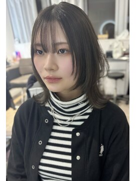 ホープ(hope) ウルフカット×オリーブカラー　【梅田/茶屋町/ウルフ】