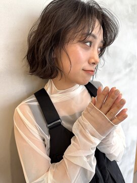 ロニカ 銀座(LOuNICA) ボブパーマ/ニュアンスパーマ20代30代40代#大人かわいい