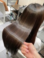 髪質改善トリートメント*美髪縮毛矯正*シルクレイヤーカット