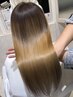 【うねり対策♪】カット+縮毛矯正+頭皮改善バブル￥16900［酸性ストレート