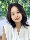 大人可愛いモテ髪20代30代40代くびれヘア外ハネボブ