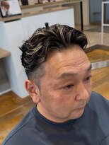 ビビット 大宮店(Vivid)&nbsp;オールバック／宮城リョータ／メンズパーマ／大宮