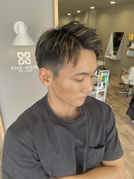 ザメンバイリオス(THE MEN. BY LIOS) 短髪メッシュカラー