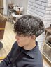 【新規】メンズカット＋ツイストスパイラル/波巻きパーマ￥9000