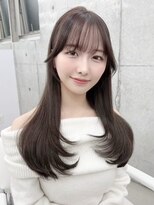 アイヴィー(IVY)&nbsp;ベージュブラウン　ベージュカラー　透明感カラー　髪質改善