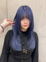 サンド 池袋(sand)&nbsp;推しカラー/青髪/ダブルカラー/池袋駅/ボブ