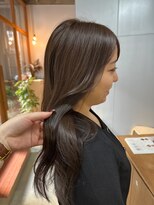 レア(Le’a)&nbsp;ロングレイヤー×グレーブラウン◎