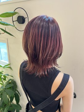 ラヴィズム 名駅店(LUVISM) ブリーチ/ダブルカラー/似合わせカット/切りっぱなし/草野ゆずき