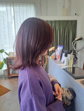 トイズファクトリー(Toys Factory) ミディアムレイヤー×レッドブラウンカラー