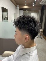ヴェルデ(VERDE) スパイキーショート×ツーブロック