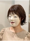 【coma中野】外ハネミニウルフショート