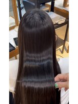 ナンバー ブラオ 名古屋栄(N° blao) 縮毛矯正+髪質改善トリートメント