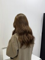 ディジョン(Dijon)&nbsp;韓国顔まわりレイヤーカットグレージュオリーブベージュブラウン