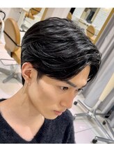 ルード(mens hair salon Rude) センターパート