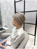 白髪ぼかし/脱白髪染め/脱白髪染めハイライト/透明感
