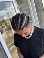 アース 天童店(HAIR&MAKE EARTH)&nbsp;コーンロウ
