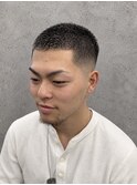 スキンフェード×バズカット メンズ/明石/西明石/大久保