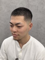 フジヤマバーバーショップ アジト(FUJIYAMA BARBER SHOP ajito)&nbsp;スキンフェード×バズカット メンズ/明石/西明石/大久保