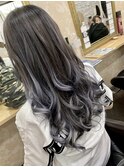 バレイヤージュラベンダー