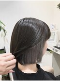 インナーカラー【ダークグレー×ラベンダーアッシュ】