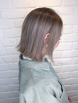 デイジー インデックスヘア 大島店(DAISY index hair) ”DAISY大島店” ミニボブ ハイライトカラー ボブルフ アッシュ