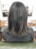 ハイライト×グレージュ