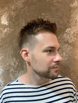 ロバーツヘアー 吉祥寺店&nbsp;サイドパートショート<理容室><吉祥寺/理容室/メンズ>