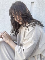 ビューティー サロン ウララ(Beauty Salon URARA)&nbsp;柔らかベージュ×セミロング×シースルーバンク