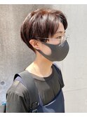 ハンサムマッシュ　耳かけショート