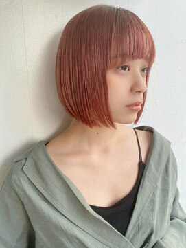 ベイルーム(BAYROOM by HONEY omotesando) 【BAYROOM横浜】アッシュベリーピンク×ミニボブ