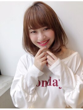 ロンドフルール 大宮東口(Lond fleur) 【Lond fleur 山本翔一郎】レイヤーワンカールミディ