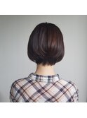 大人ショートボブ