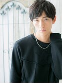 サイドパートダークアッシュスマートマッシュd
