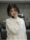 韓国風ボブ