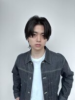 アウェイク(AWAKE)&nbsp;質感で大人な印象のクールセンターパート【AWAKE丸山卓哉】