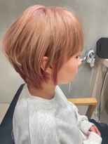 アメリ(ameri)&nbsp;【ameri 仲丸】小顔×前髪あり×20代30代ショートヘア