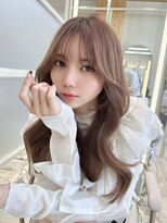 アフロートリノ(AFLOAT Leino)&nbsp;大人可愛い韓国ヘア　レイヤーカット　くびれヘア　韓国風顔周り