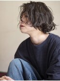 people ニュアンスパーマボブ