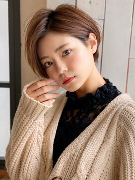 ナイロン 新潟店(NYLON.) ★くびレイヤーシアーカラーナチュラルカール愛されショート