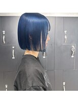ベモ(NVEMO) ブルーミニボブハイトーンボブケアブリーチダブルカラー