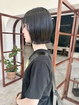 ソピ バイ インビテーション(sopi by invitation)&nbsp;◎NAKAMURA◎ #29 切りっぱなしボブ/暗髪アッシュ/ミニボブ