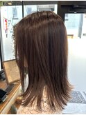★似合わせカットグレーベージュ髪質改善インナーカラー前髪