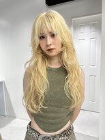 ゼスト 八王子店(ZEST)&nbsp;ブロンドカラー 抜きっぱなしブリーチ ハイトーン 【otoha】